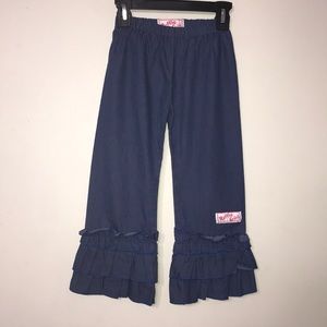 RUFFLE GIRL DENIM PANTS